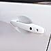 Kust mw14849w Door Exterior Handle Protective films(Pack of 4 Pieces Rhinohide Stickers Fit for Installed Size)