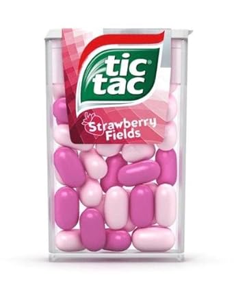 Amazon Com Tic Tac X4 Strawberry Fields 18g Grocery Gourmet Food