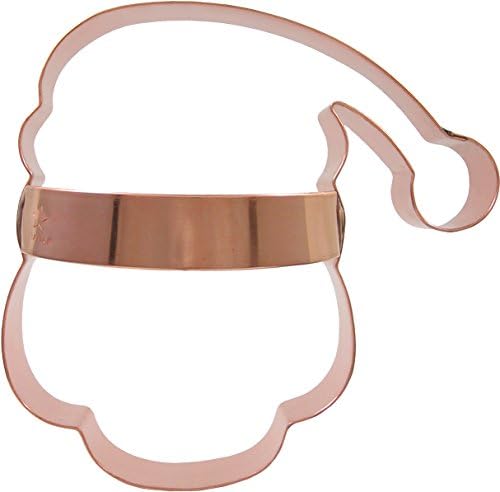 CopperGifts: Large Santa Head Cookie Cutter with Handle