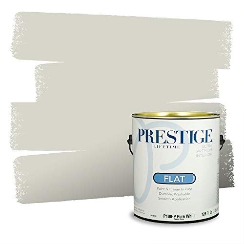 PRESTIGE Paints Interior Paint and Primer In One, 1-Gallon, Flat, Comparable Ma…