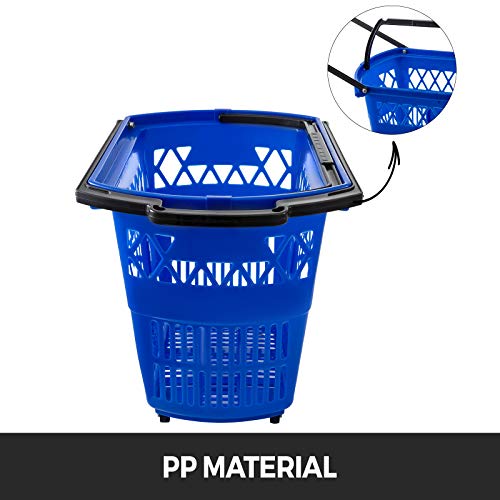 3 Mophorn+Shopping+Portable+Durable+Baskets