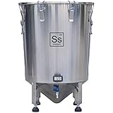 Ss Brewtech Home Brewing Brew Bucket Fermenter; Stainless Steel (14 Gallon)
