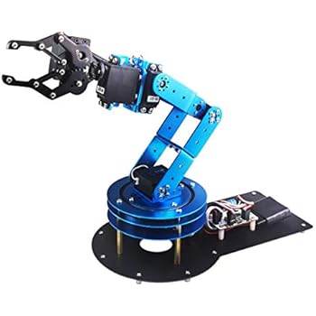 LewanSoul 6DOF Robotic Arm Kit for Arduino STEAM Robot Arm Kit with Handle PC Software and APP Control with Tutorial