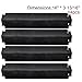 VICOOL hyJ332A (4-Pack) Porcelain Steel Heat Plate Replacement for Select Gas Grill Models, Charbroil and Others