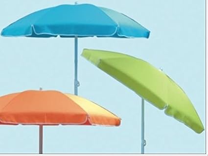 Parasol De Plage Mer Solero Orange 20 Cm 180 Avec Sac De