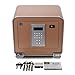 Safes Fireproof Fashion Safe Box for Home Office Double Safety Key Lock and Password 0.8 Cubic Feet by Tigerking