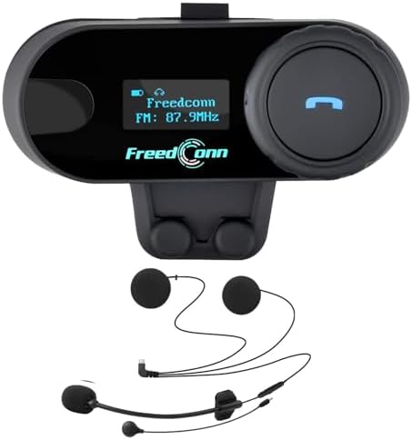 FreedConn Motorcycle Helmet Bluetooth Intercom Kit, TCOM-SC