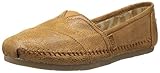 Skechers BOBS from Women's Luxe Rain Dance Flat,Chestnut Suede,10 M US