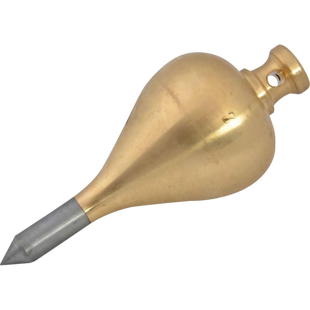 Monument 254t Brass Plumb Bob 16oz Size 7