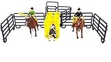 Big Country Toys Roper Set - 1:20 Scale - Roping Toys - Rodeo Toy Set