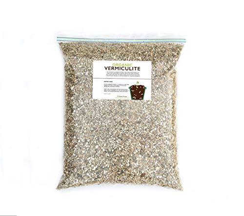Organic Vermiculite by Perfect Plants - 8 Dry Quarts Natural Soil Additive for Potted Plants