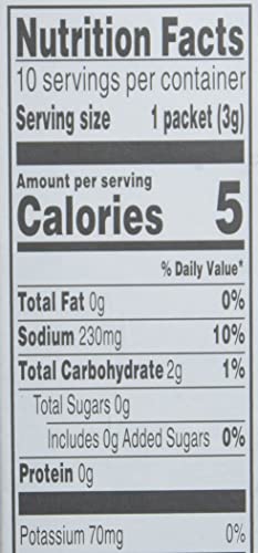 G ZERO LEMON LIME POWDER 10 COUNT (PACK OF 1)
