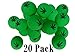 (20 pack) Bong Pong Custom Beer Pong Balls & Ping Pong - Marijuana Pot Weed Leaf - Weed Balls