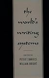 The World's Writing Systems cover