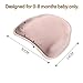 Health Nursing Memory Foam Pillow Premium Soft Positioner Toddler Blue Pillow Breathable Organic Cotton Shell, Natural and Breathable Strong, a Good sleeping Assistant for Baby!