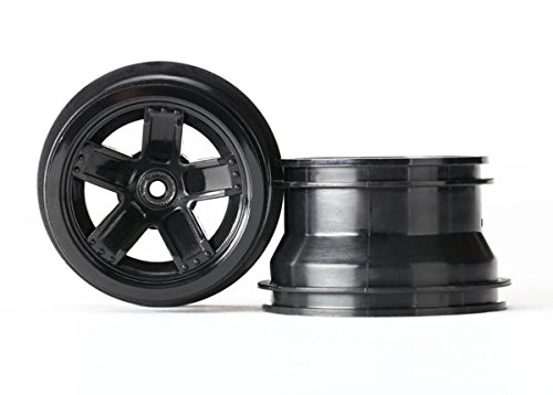 Traxxas 7671 Wheels, Teton (Black) (2)
