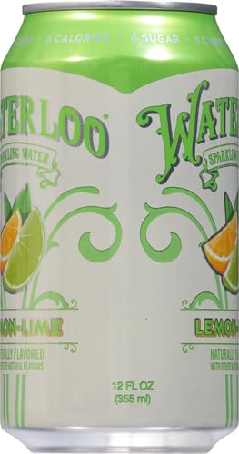 WATERLOO SPARKLING WATER WATERLOO LEMON-LIME SPARKLING WATER, 12 FL OZ
