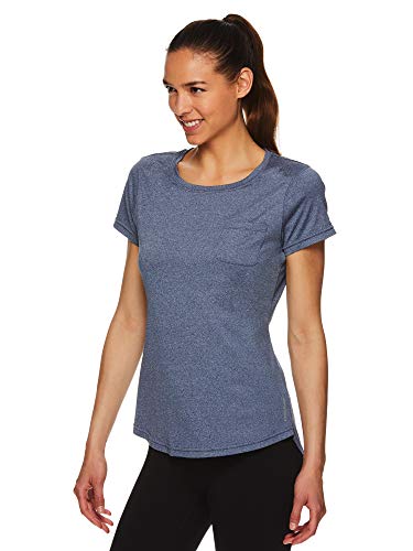 image for HEAD Women's Short Sleeve Workout Scoop Neck T-Shirt - Performance Ten