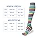 Compression Socks Women Men 15-20 mmHg, 6/7/12-Pairs Mens Womens Athletic Sock for Dress,Running,Medical,Varicose Veins,Travel (Multicolour-6 Pairs, L/XL(US Women 8-15.5/US Men 8-14))thumb 2