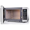 SHARP YC-MS252AU-S 900W Solo Digital Microwave Oven with 25 L Capacity & 11 Power Levels & Defrost Function – Silver…