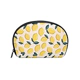 Summer With Lemons Design Women’s Travel Cosmetic