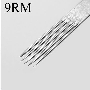 50 pcs Tattoo Needles Round Liner, Round Shader, Magnum Shader OR Flat Shader Needle (1211CM)