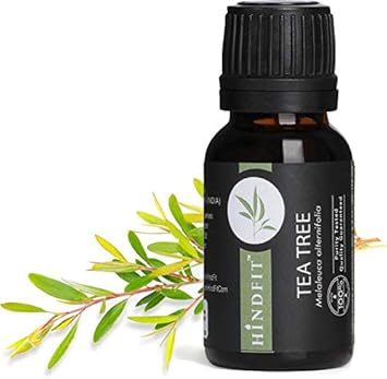 Hindfit 100% pure Tea Tree Essential Oil, Therapeutic Grade Tea Tree Oil (15 ml)