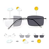 Rimless Progressive Multifocus Reading Glasses