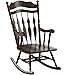 Coaster Home Furnishings Windsor Rocking Chair Medium Brown