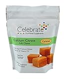Celebrate Calcium Citrate  Soft Chews, 500 mg, Caramel - 90 Count