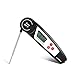 Kacebela Digital Thermometer, Super Fast Accurate kitchen Thermometer Instant Read Meat Thermometer Electronic Cooking Thermometer with Fordable Long Probe for Candy, Milk, Tea, BBQ Grill Smokers