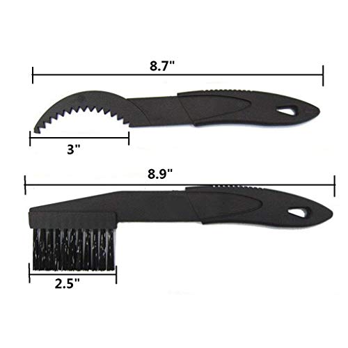 Jiasijieke 3PCS/Set Bicycle Chain Cleaner Scrubber Brushes Mountain Bike Wash Tool Set Cycling Cleaning Kit Bicycle Repair Tools