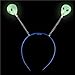Play Kreative 12 Glow In The Dark Alien Head Boppers - Set of 12 Fun Party Favor Alien Boppers Headband With Glow In The Dark Effect 10