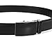 KAERMU Men's Leather Ratchet Belt Strap Only 35mm 1 3/8,Leather Belt without Buckle (Black4, UP TO Waist：44