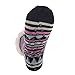 DG Hill Treehouse Knit (2 Pack) Womens Thick Knit Sherpa Fleece Lined Thermal Fuzzy Slipper Socks with Grippers