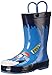 Western Chief Boys Waterproof Printed Rain Boot with Easy Pull On Handles, Monster, 3 M US Little Kid