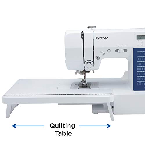 Brother Cs7000x Computerized Sewing And Quilting Machine 70 Built In Stitches Lcd Display Wide Table 10 Included Feet White Pricepulse
