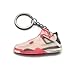 Nike White Air Jordan IV Sneaker Keychain