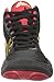 ASICS JB Elite V2.0 GS Wrestling Shoe (Little Kid/Big Kid), Black/Olympic Gold/Red, 2 M US Little Kid