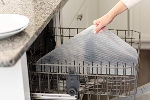 Duck Brand Clear Classic Easy Shelf Liner, Non-Adhesive, 20 ft. Roll, - Thumbnail 5
