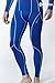 TSLA Men's Compression Pants - Cool Dry Athletic Sports Workout Running Tights Leggings Baselayer, Zero Blue, Large