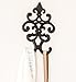 Comfify Cast Iron Vintage Double Wall Hook | Decorative Wall Mounted Coat Hanger | 7.75