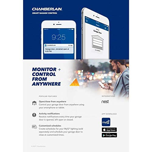 Chamberlain Group Chamberlain B980 Smartphone-Controlled Ultra-Quiet
