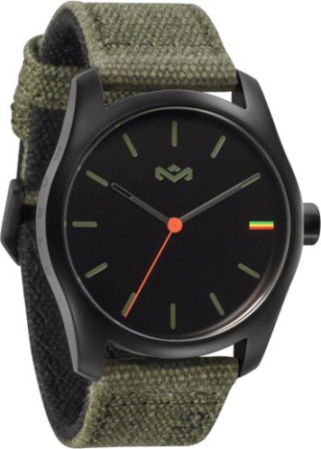 House of Marley Fluid Stylish Watch - Military / One Size