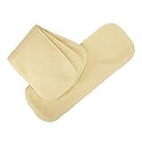 (6 Pack) HappyEndings Heavy Wetter 4 Layer Hemp / Organic Cotton Diaper Inserts