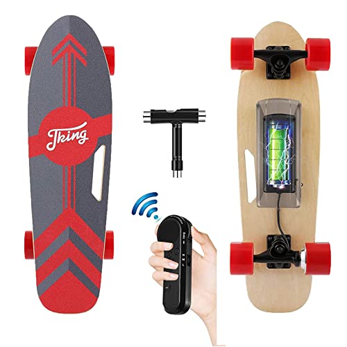 Caroma Electric Skateboards with Remote, 700W Dual Motor, 18.6 MPH Max