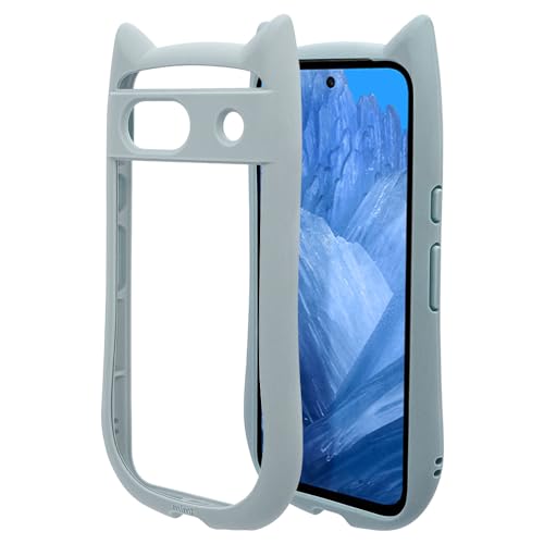 ラスタバナナ Google Pixel 8a 専用 ハイブリッド mimi TPUバンパー スモーキーブルーの商品画像