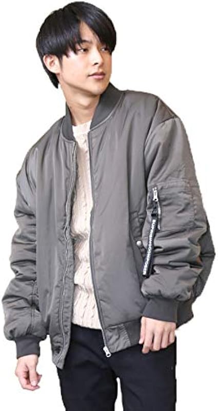 Amazon ビッグシルエット オーバーサイズ Ma 1 エムエーワン ミリタリー ストリート 大きいサイズ ゆったり カジュアル 防寒 保温 冬 コート ジャケット 通販