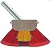 Shurhold 965 6 Inch Combo Bristle Brush, Deck Brush With Red Polystyrene Bristles