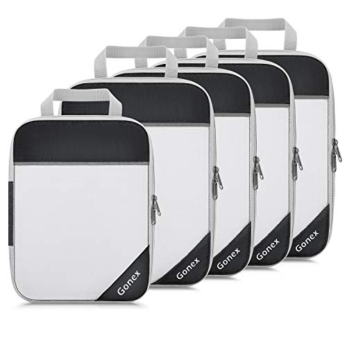 Compression Packing Cubes, Gonex Extensible Storage Mesh Bags